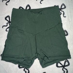 Aerie Shorty shorts dark green size Small